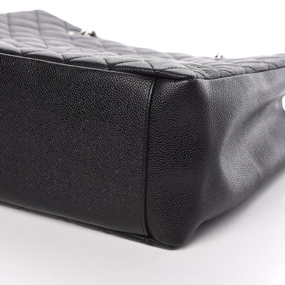 Chanel Caviar Quilted Grand Shopping Tote GST Black 10 of 11
