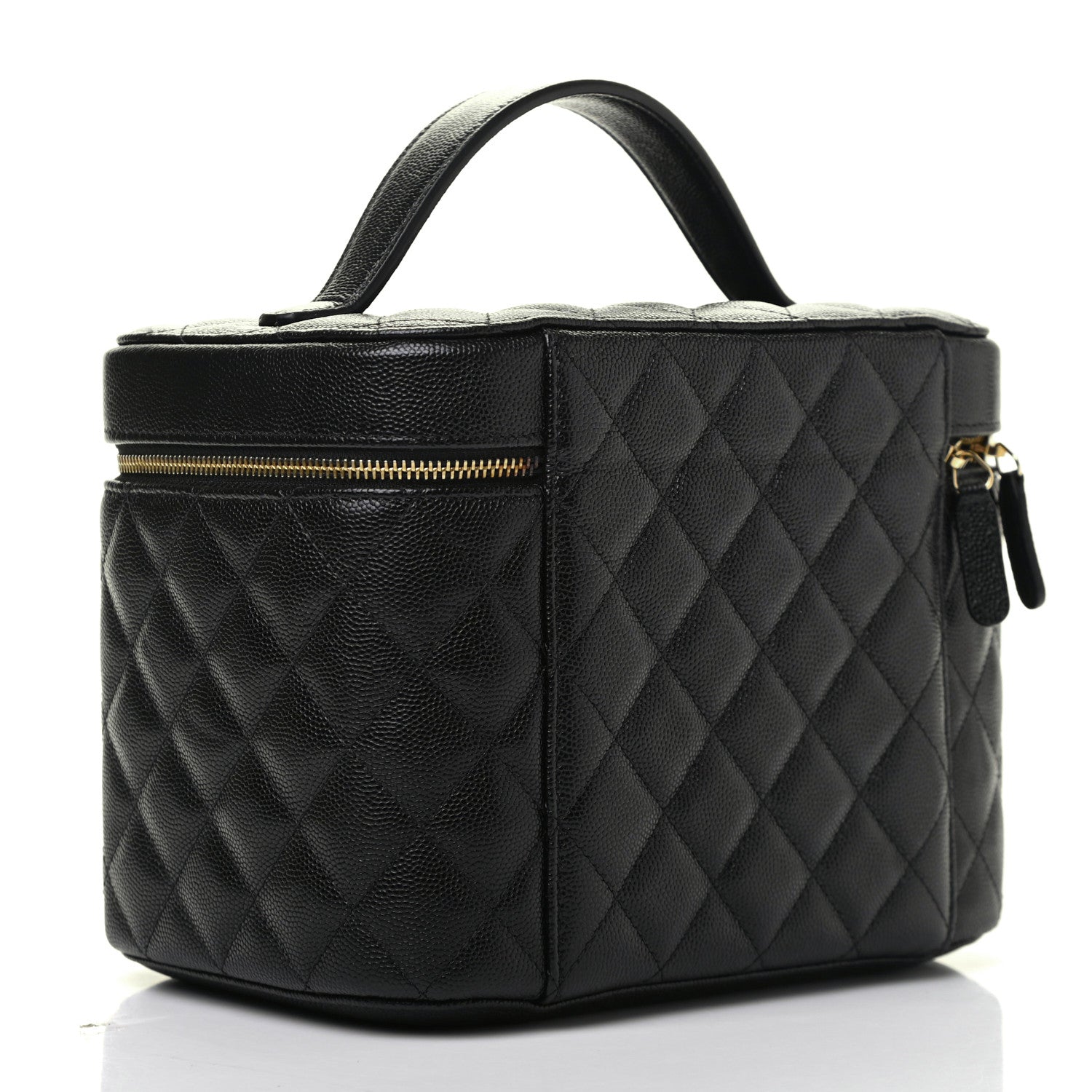 Chanel Caviar Quilted Large Vanity Pouch Black 3 of 14