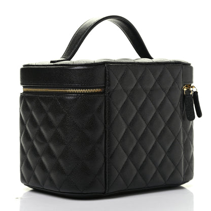 Chanel Caviar Quilted Large Vanity Pouch Black 3 of 14