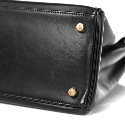 Hermes Box Kelly Retourne 32 Black 46 of 49