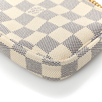 Louis Vuitton Damier Azur Mini Pochette Accessories 13 of 14