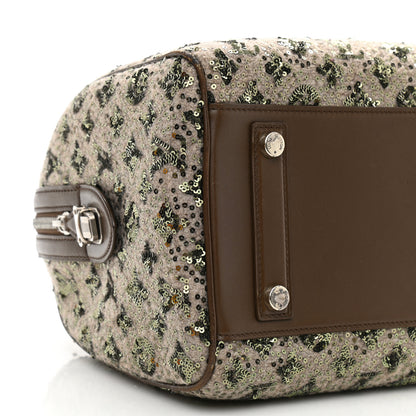 Louis Vuitton Sequin Monogram Sunshine Express Speedy Kaki 8 of 9