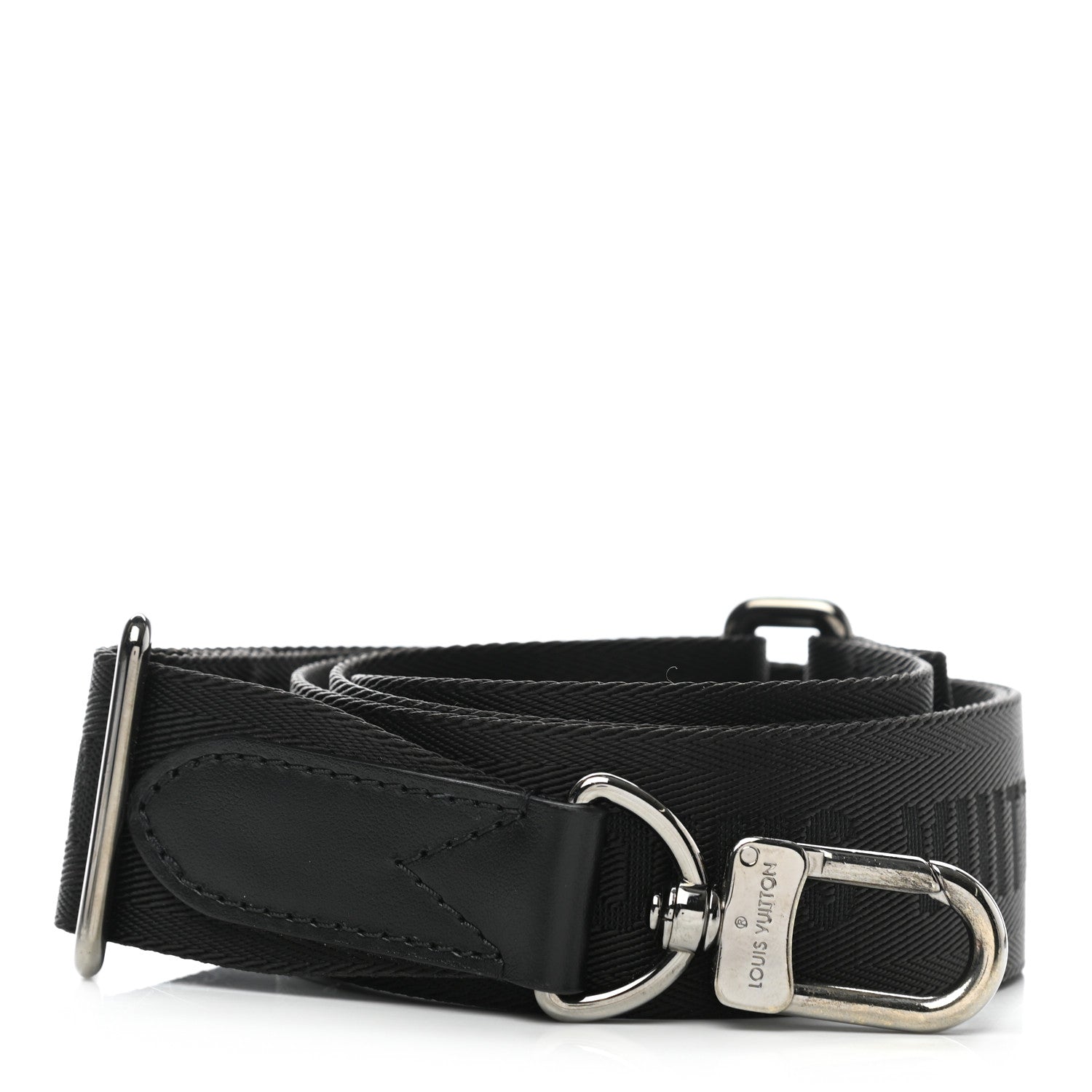 Louis Vuitton Monogram Trio Messenger Shoulder Strap Black 1 of 3