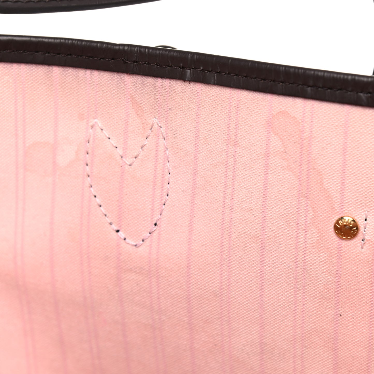 Damier Ebene Neo Neverfull MM Rose Ballerine