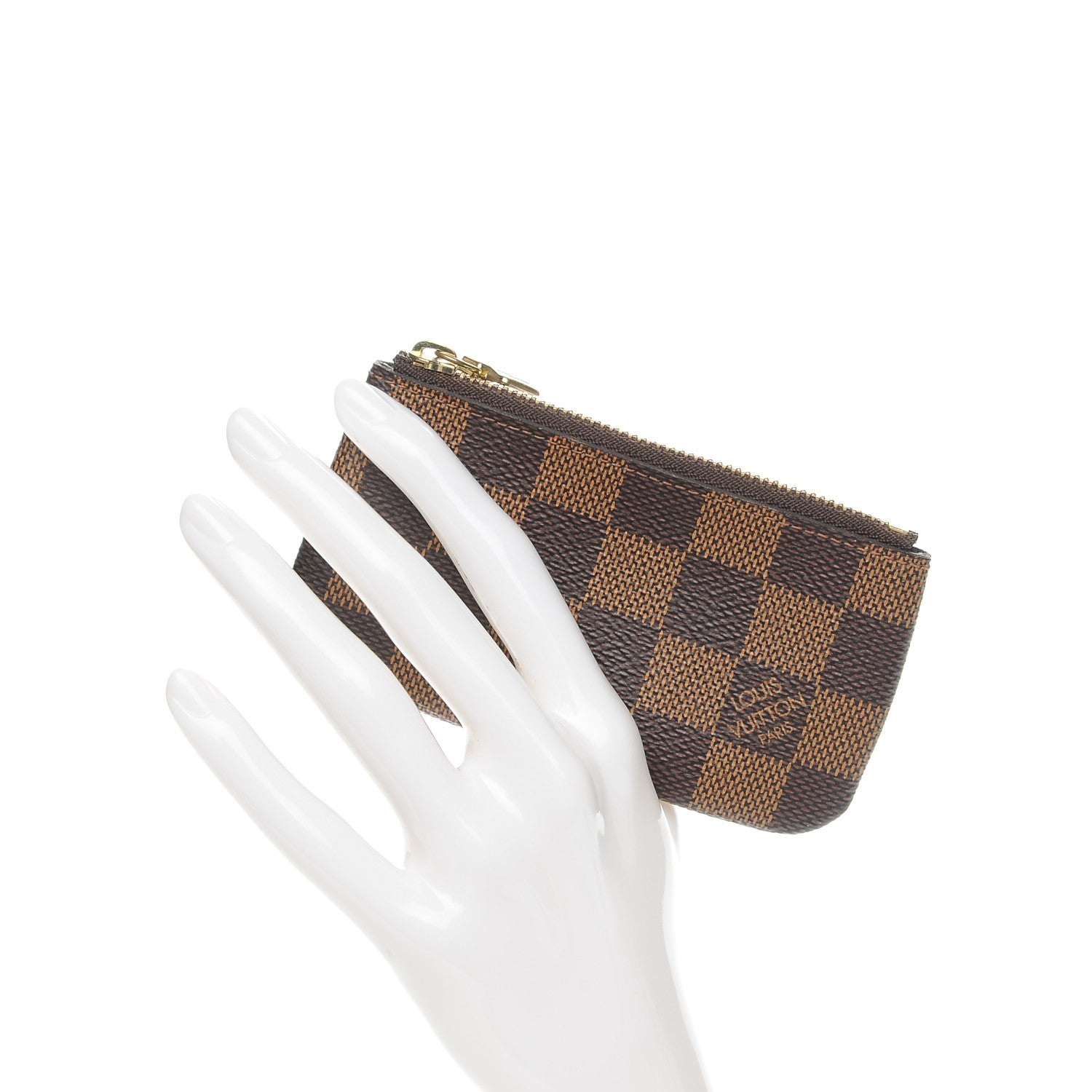 Louis Vuitton Damier Ebene Key Pouch 2 of 6