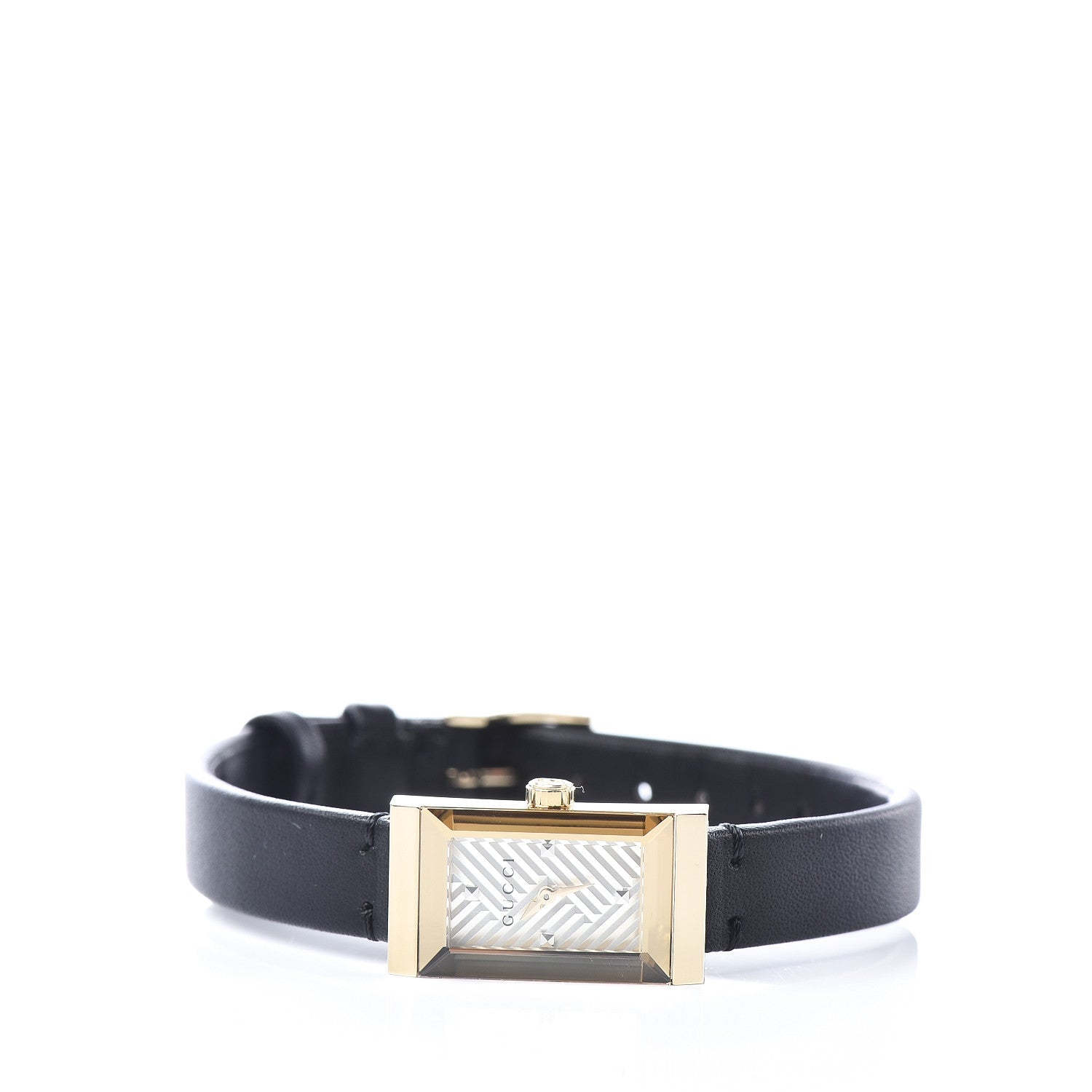 Gucci Stainless Steel Calfskin 14mm G-Frame Quartz Watch 3 of 8