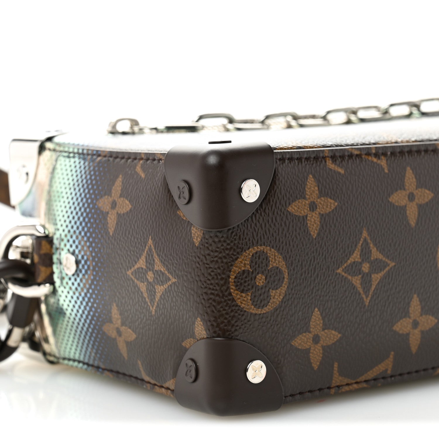 Louis Vuitton Metallic Nebula Monogram Mini Soft Trunk Multicolor 8 of 9