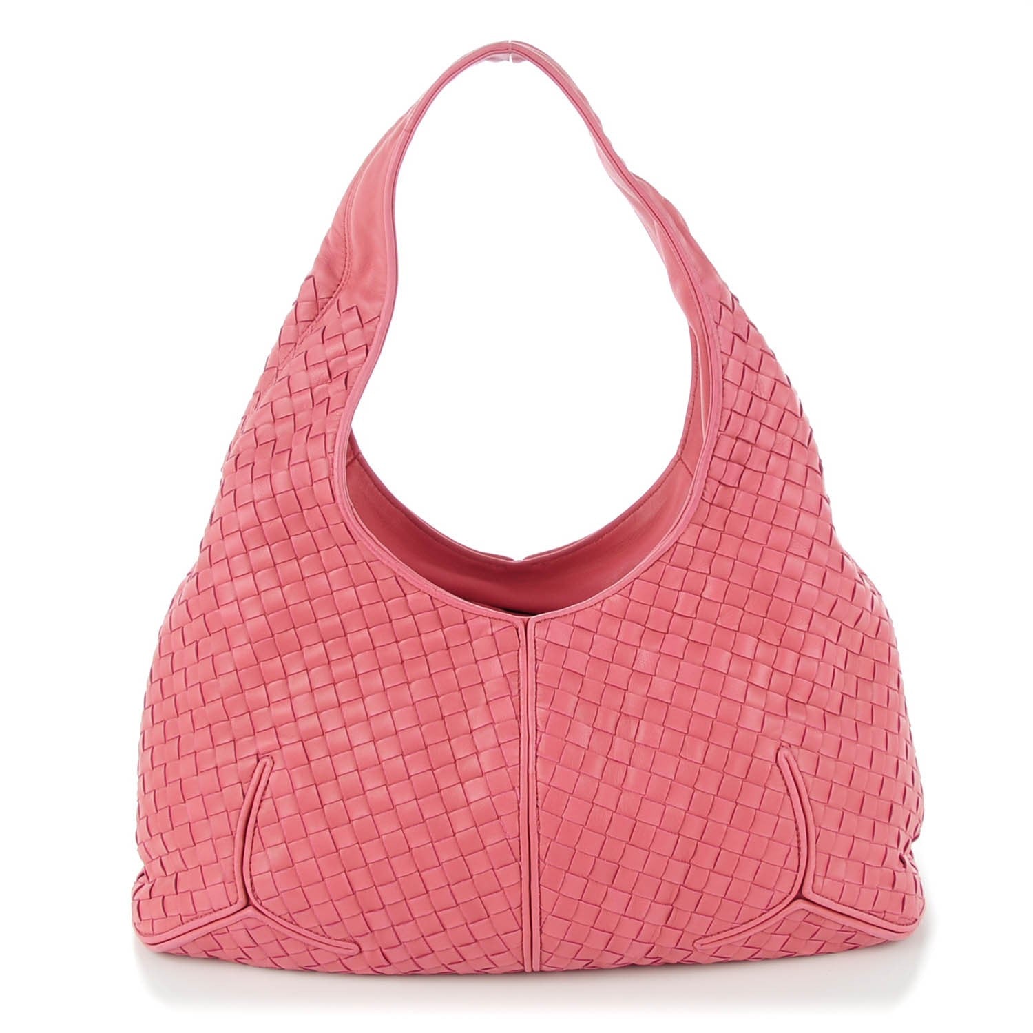 Bottega Veneta Nappa Intrecciato Ball Hobo Quarzo 1 of 9