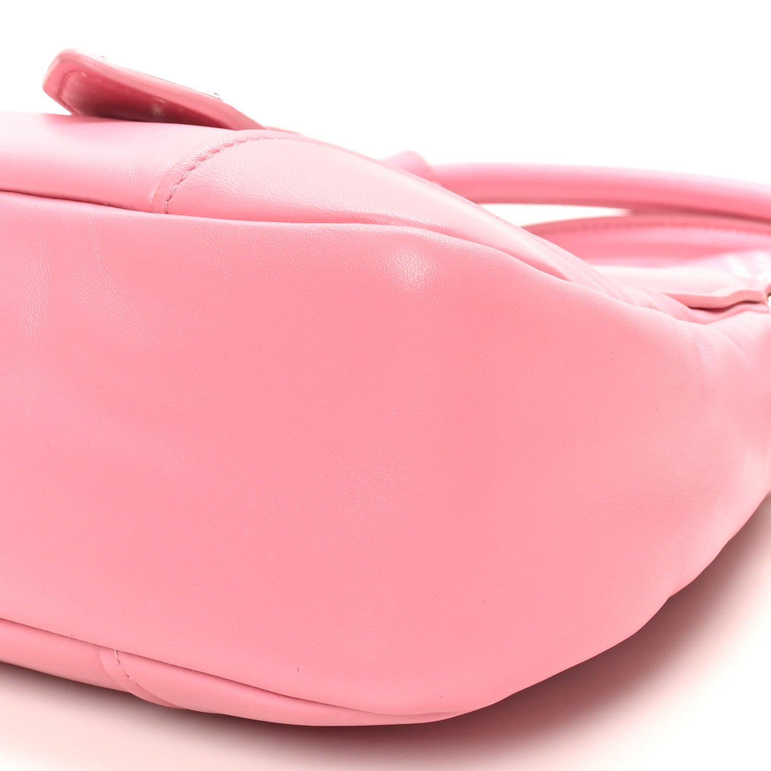 Prada Nappa Soft Padded Re-Edition 2002 Moon Bag Geranio 9 of 9