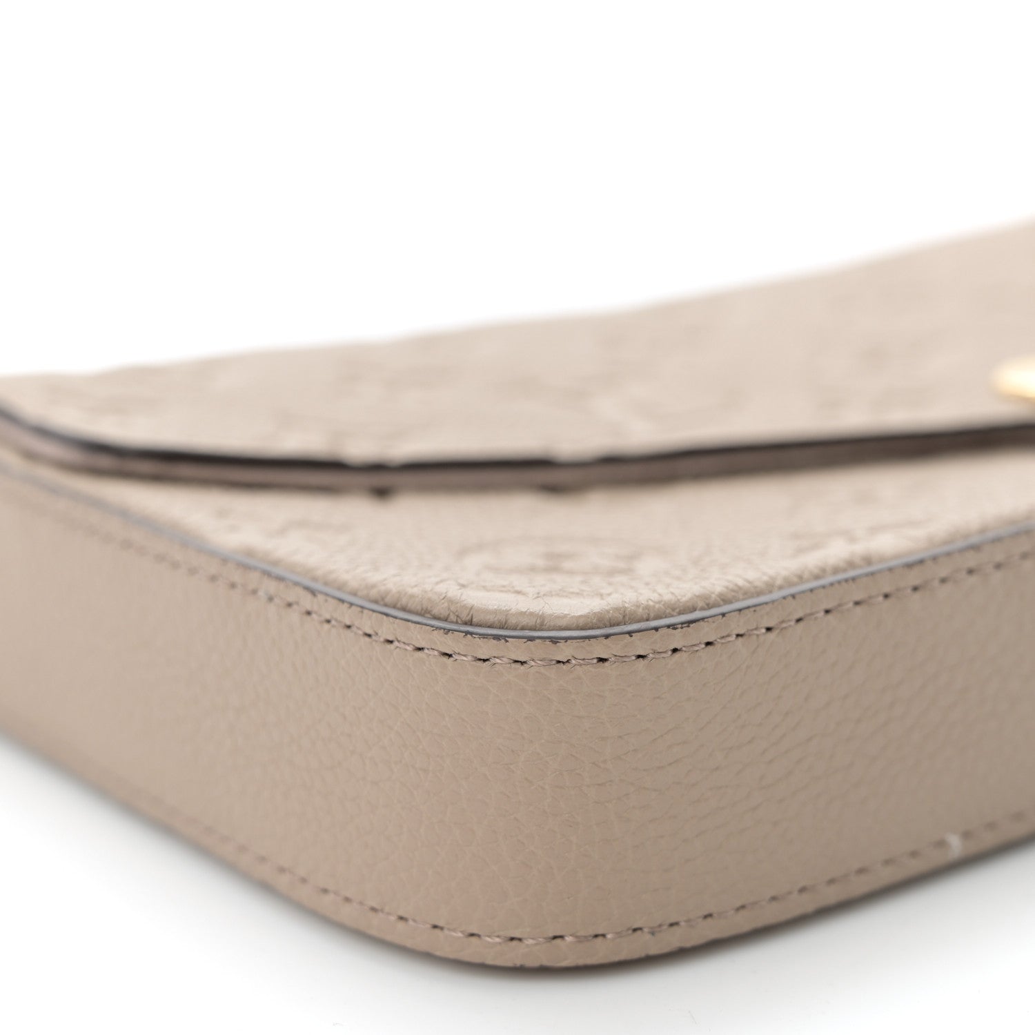 Louis Vuitton Empreinte Pochette Felicie Chain Wallet Tourterelle 9 of 11