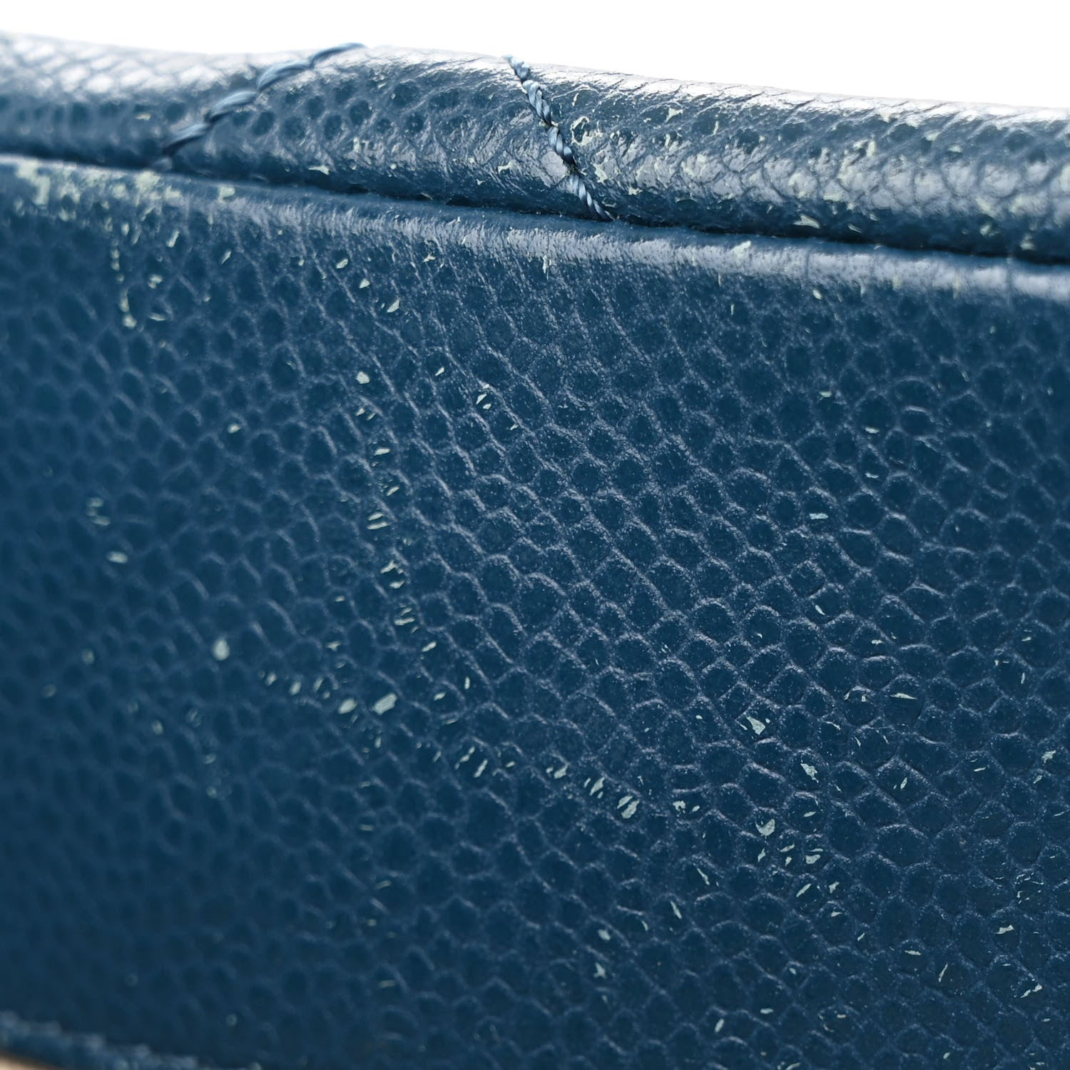 Chanel Caviar Quilted Timeless CC Soft Tote Blue 12 of 13