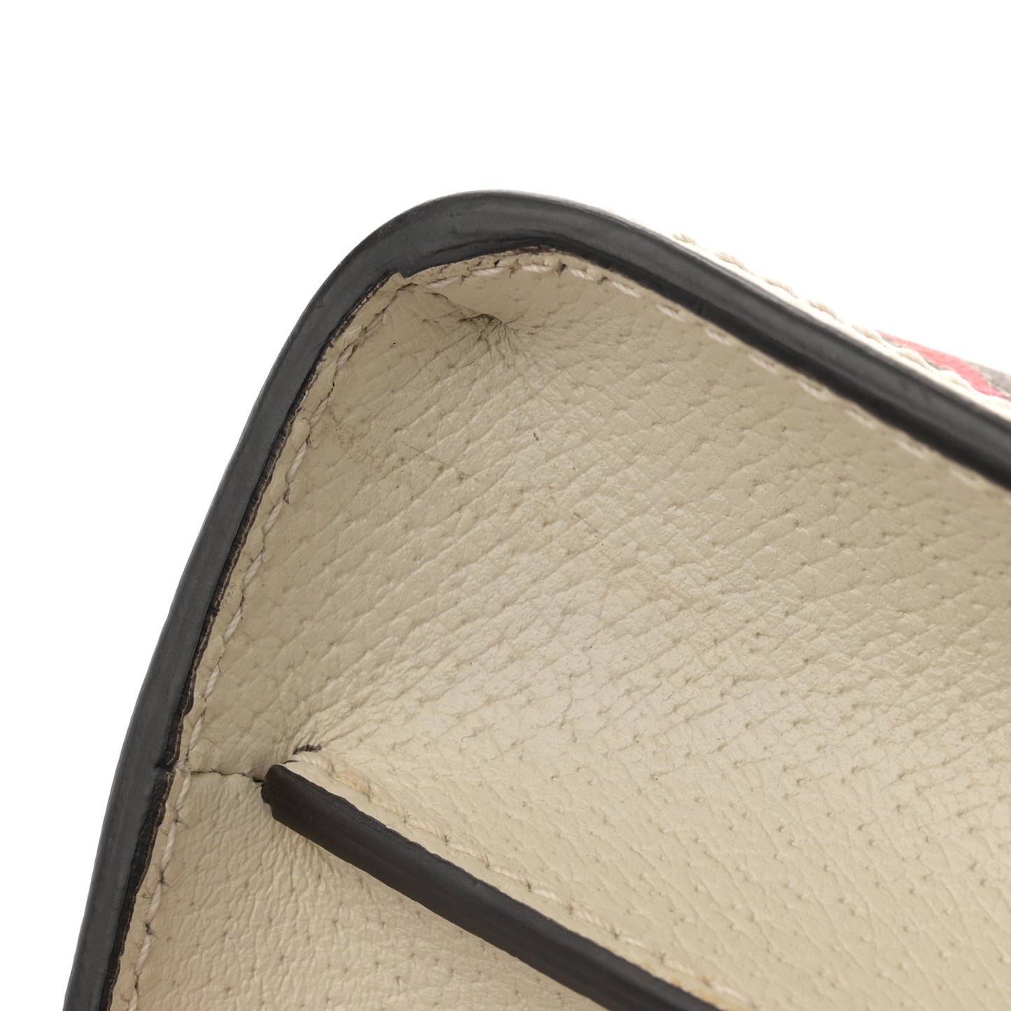 GG Supreme Monogram Flora Web Small Ophidia Chain Shoulder Bag White