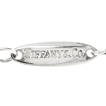Tiffany Sterling Silver 16mm Elsa Peretti Open Heart Pendant Necklace 7 of 8