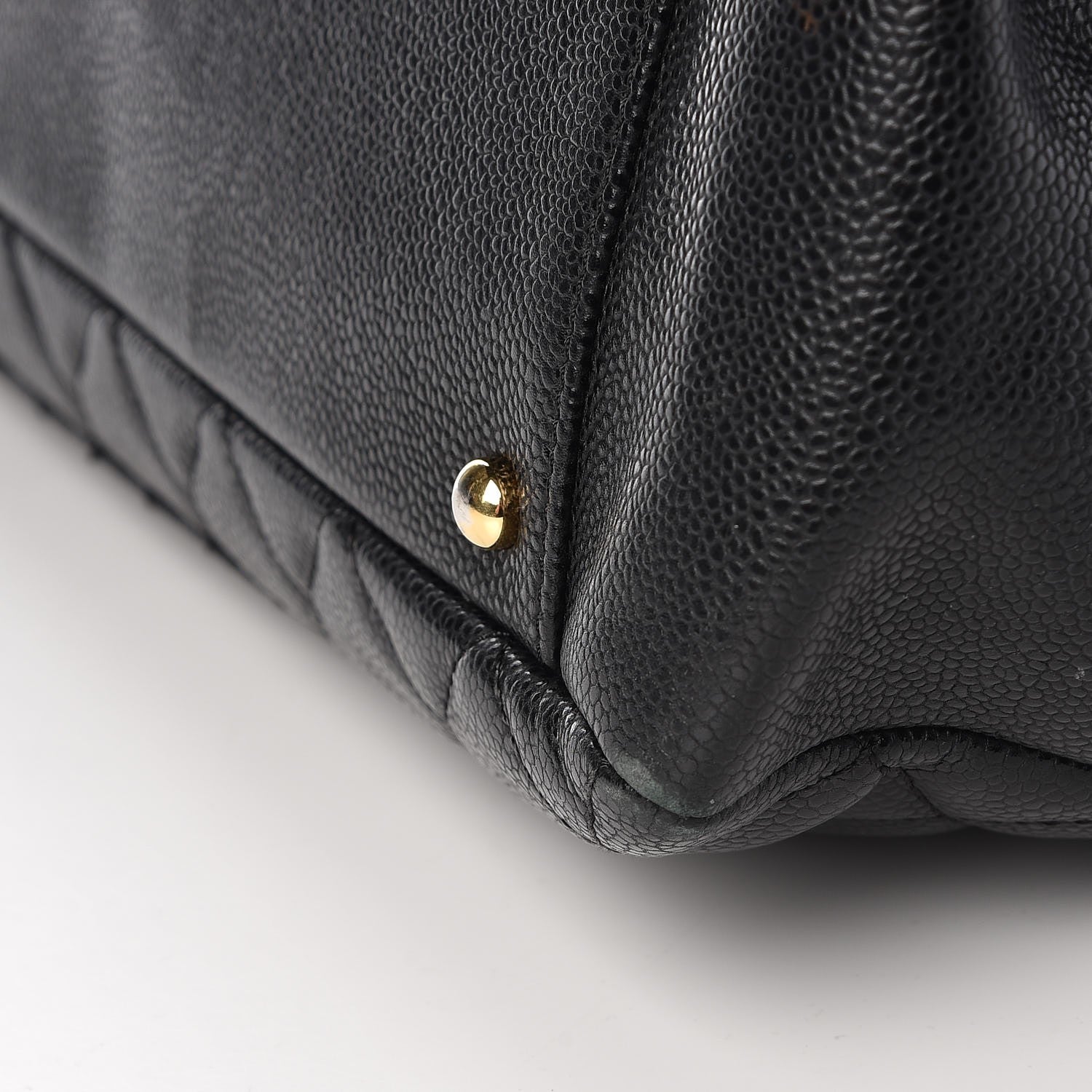 Chanel Caviar Quilted XL Grand Shopping Tote GST Black 11 of 13