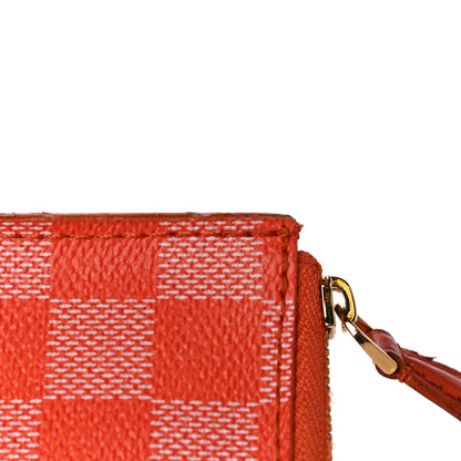 Louis Vuitton Damier Couleurs Element Clutch Piment 18 of 20