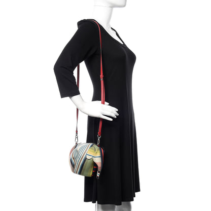 Loewe Calfskin Strip Mini Elephant Crossbody Bag Multicolor 2 of 7
