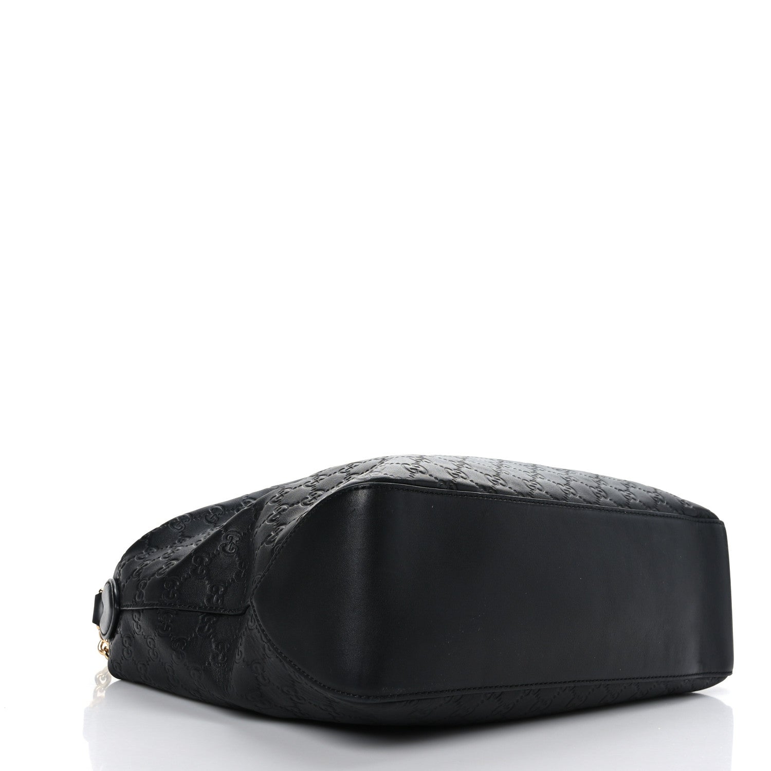 Gucci Guccissima Signature Large Linea A Hobo Black 4 of 9