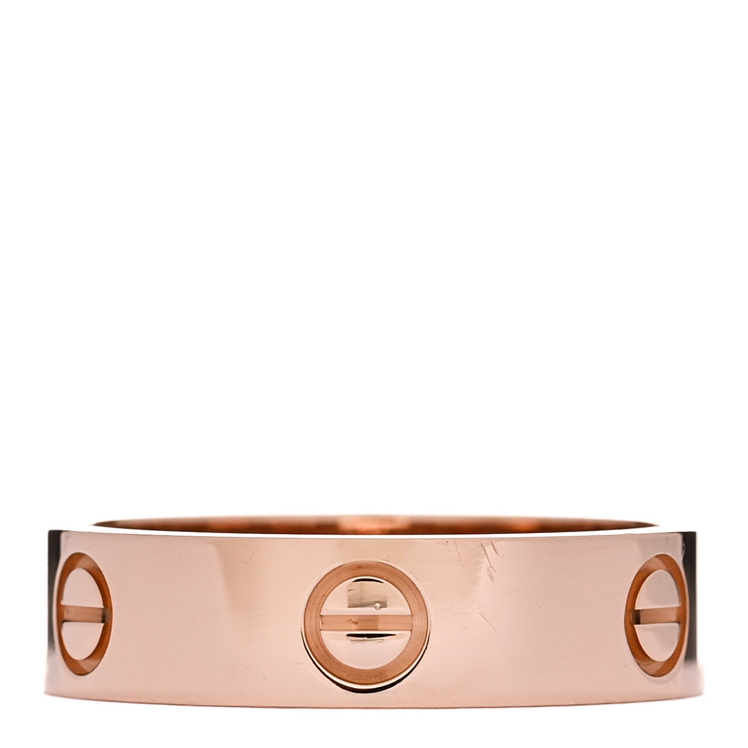 Cartier 18K Pink Gold 5.5mm LOVE Ring 60 9.25 3 of 4