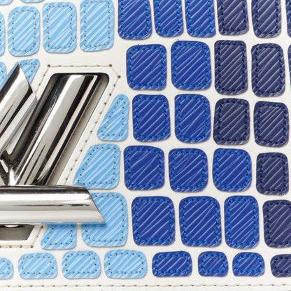 Louis Vuitton Epi Savane Twist Shoulder Bag MM Blue 9 of 11