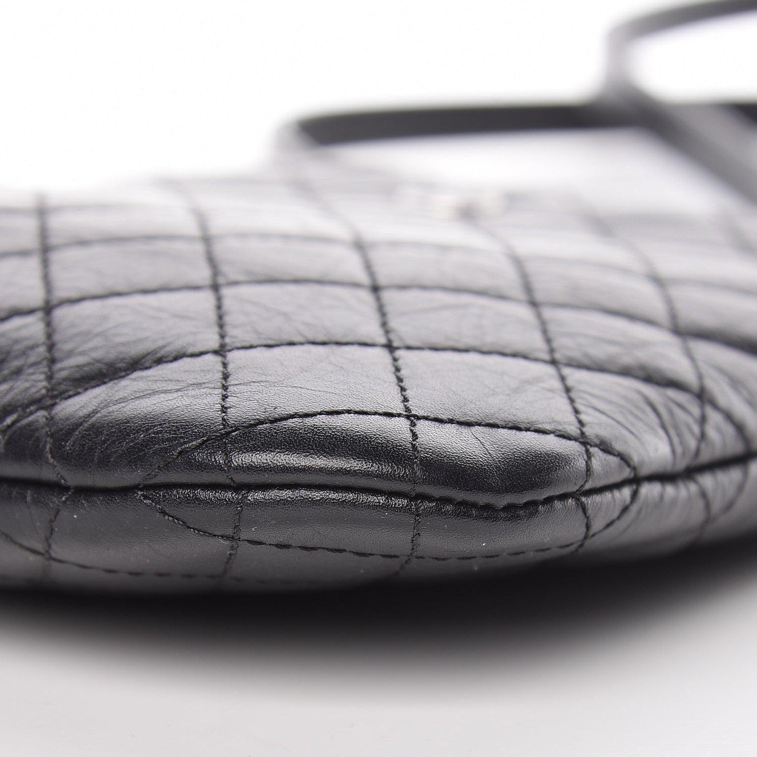 Chanel Calfskin Quilted Crossbody Bag Black 11 of 11