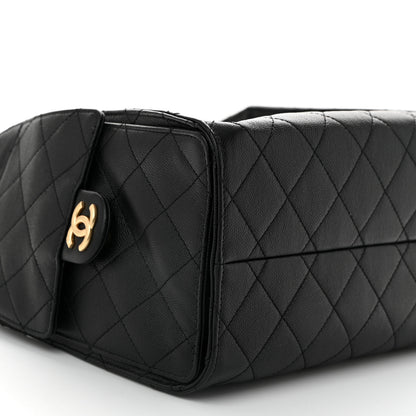 Chanel Caviar Quilted Small Chanel 25 Handbag Black 9 of 10