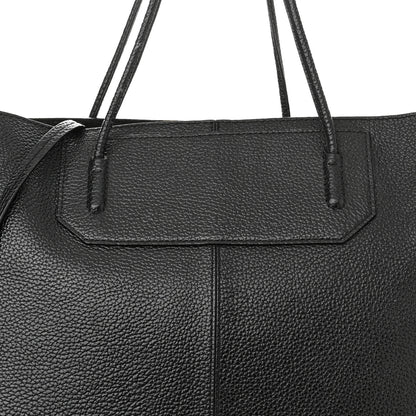 Alexander Wang Pebbled Calfskin Large Prisma Skeletal Tote Black Rose Gold Hardware 7 of 10