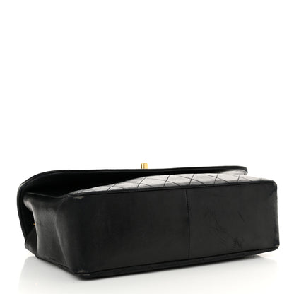 Chanel Lambskin Quilted Medium Single Flap Black 5 of 19