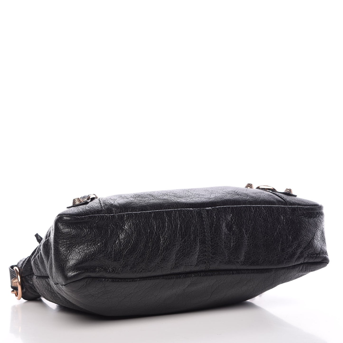 Agneau Giant 12 Rose Gold Hardware Town Black