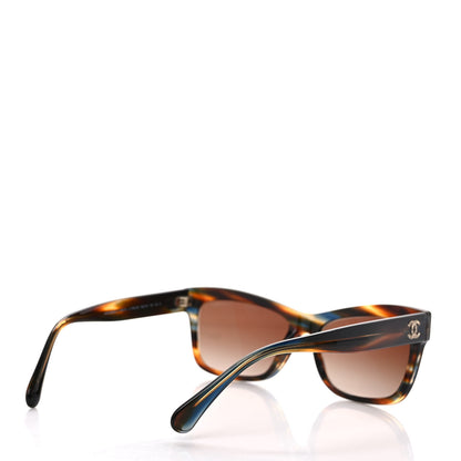 Chanel Acetate Crystal CC 5496 Sunglasses Tortoise 4 of 8