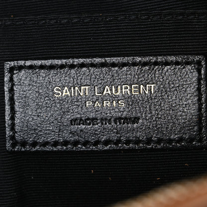 Saint Laurent Calfskin Matelasse Monogram Lou Camera Bag Cinnamon 5 of 9