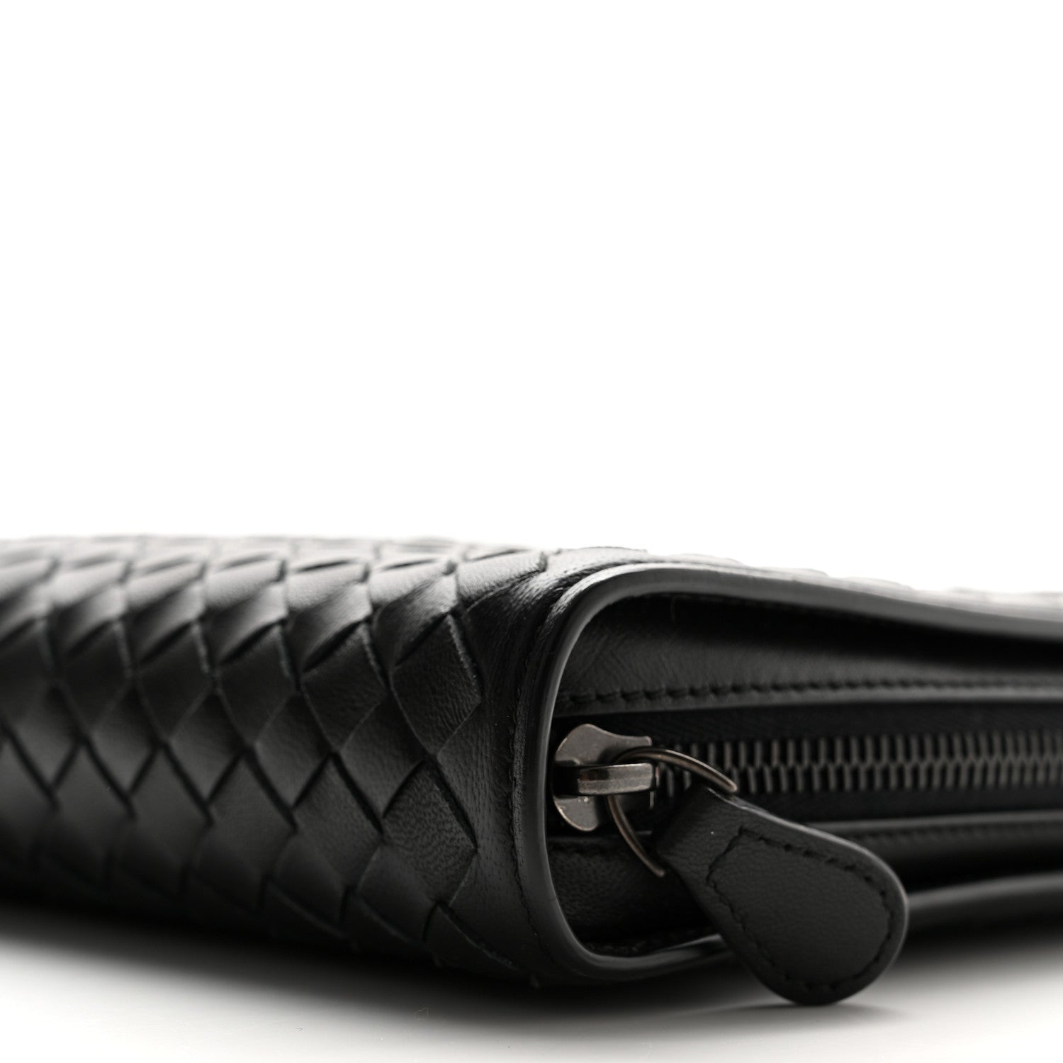 Bottega Veneta Nappa Intrecciato Chain Wallet Black 9 of 9