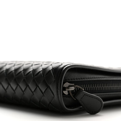 Bottega Veneta Nappa Intrecciato Chain Wallet Black 9 of 9
