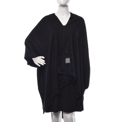 FASHIONPHILE FASHIONPHILE Viscose Wrap Black 4 of 5