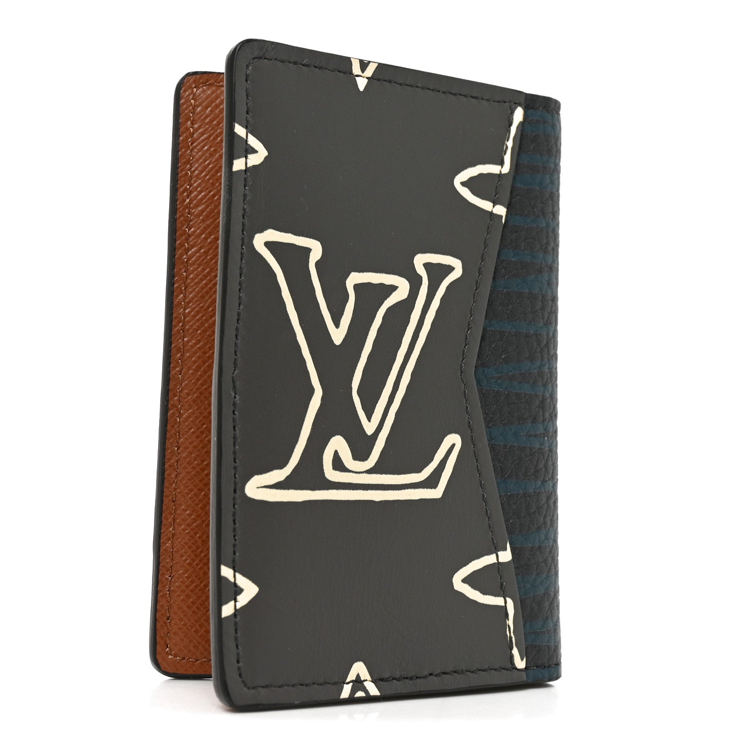 Louis Vuitton Monogram Eclipse Patchwork Pocket Organizer NM 3 of 7