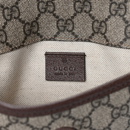 Gucci GG Supreme Monogram Neo Vintage Web Belt Bag Brown 6 of 9
