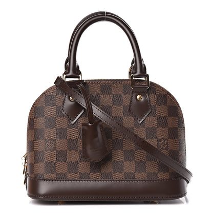 Louis Vuitton Damier Ebene Alma BB 1 of 12