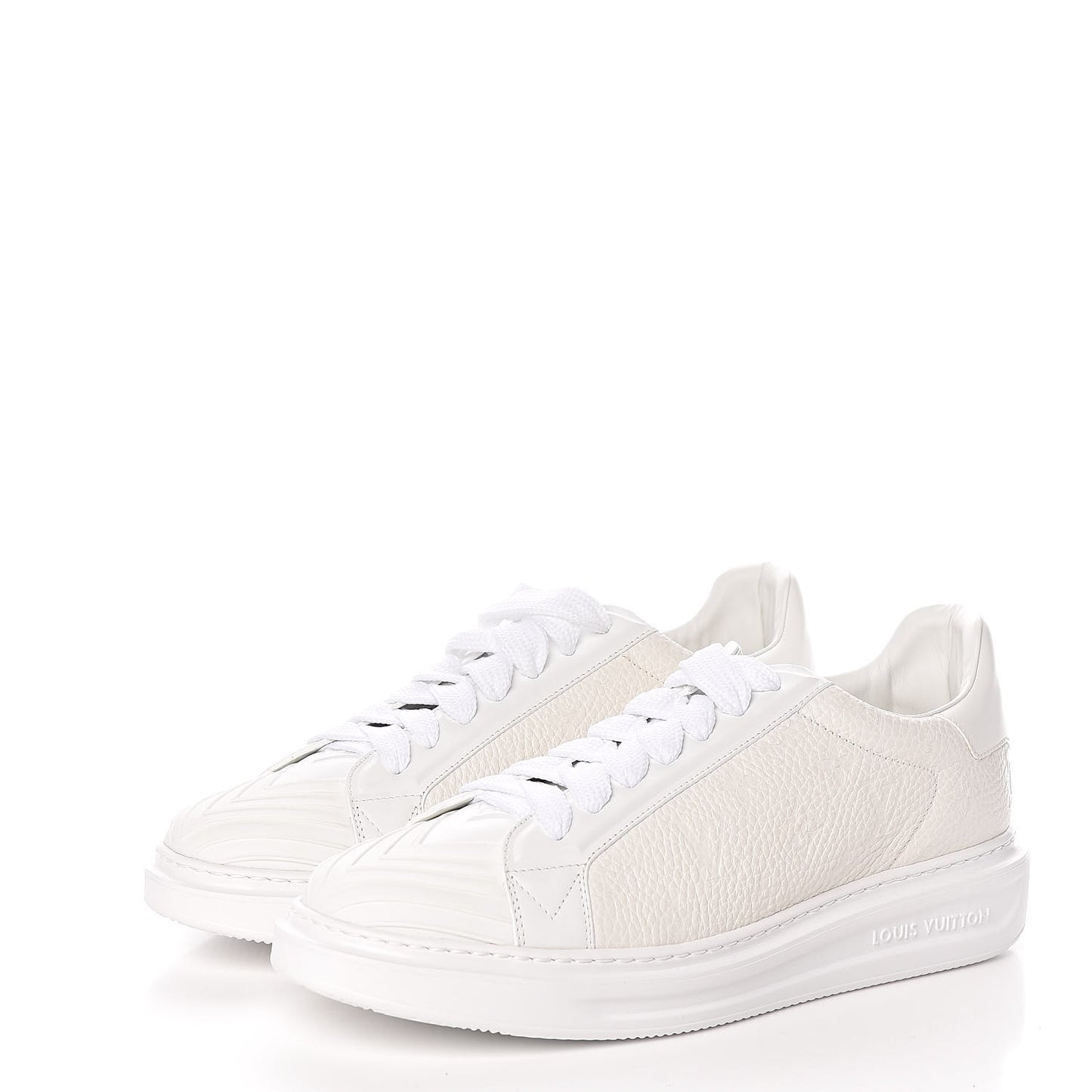 Calfskin Monogram Blaster Sneakers 9.5 White