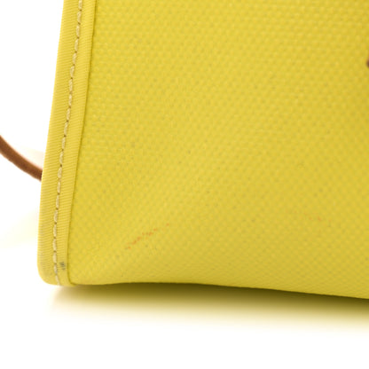 Hermes Toile Vache Hunter Herbag Zip 31 PM Soufre 13 of 18