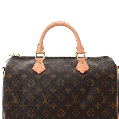 Louis Vuitton Monogram Speedy Bandouliere 30 8 of 10