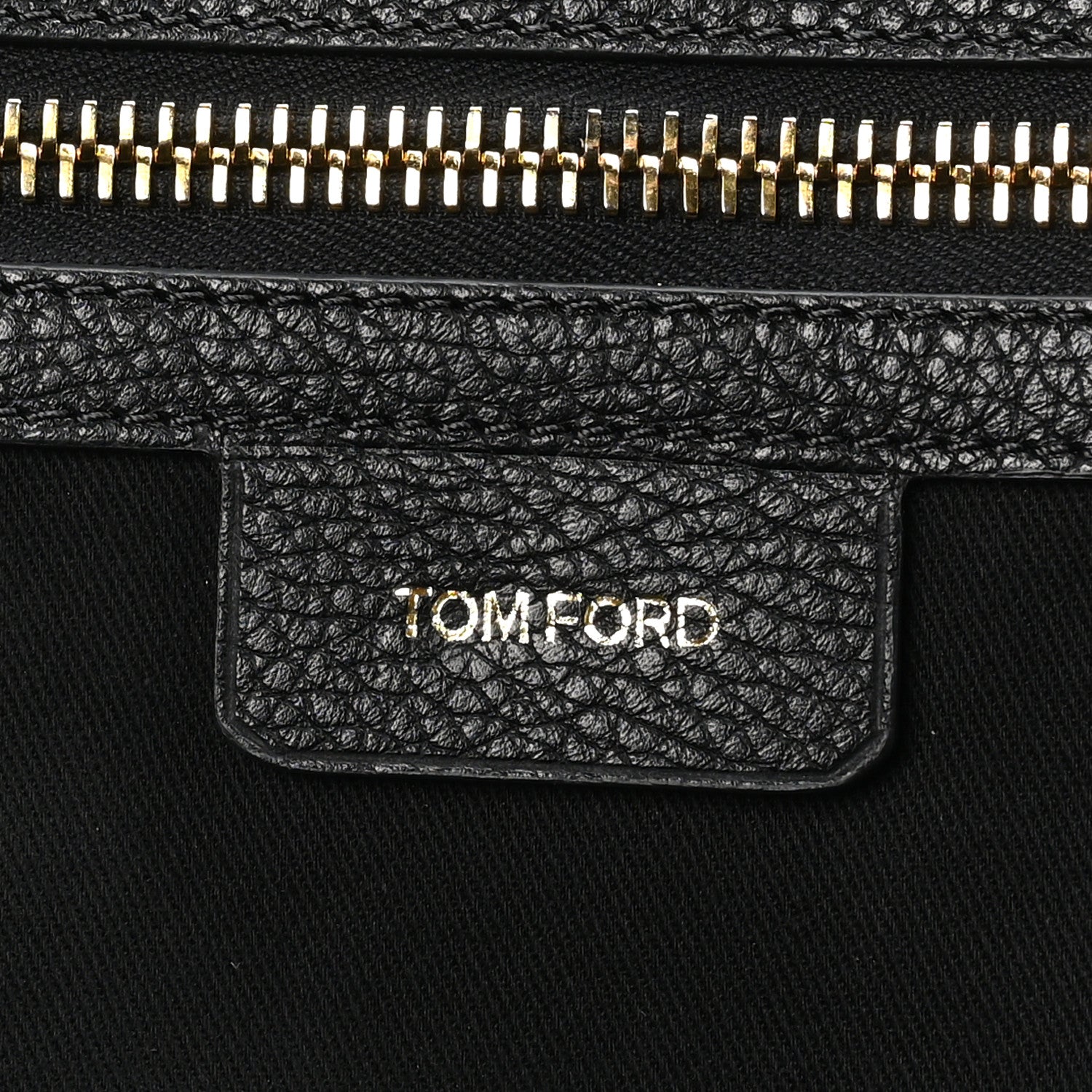 Tom Ford Grained Calfskin Buckley Backpack Black 6 of 9