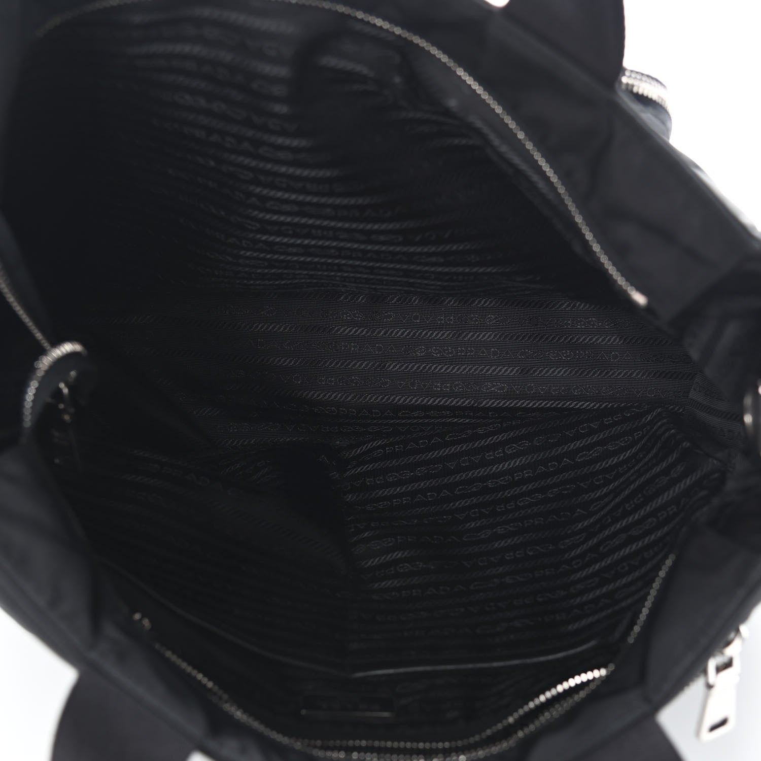 Prada Tessuto Nylon Diaper Bag Black 5 of 10