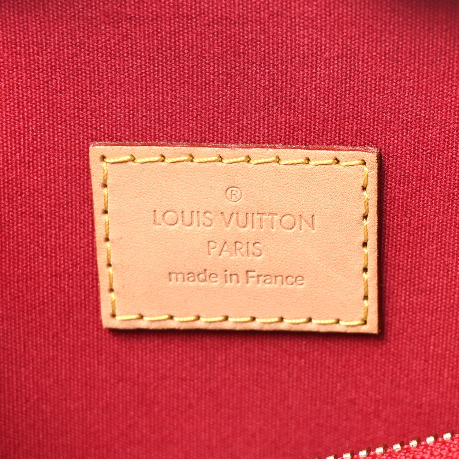 Louis Vuitton Vernis Alma GM Pomme D'Amour 6 of 9