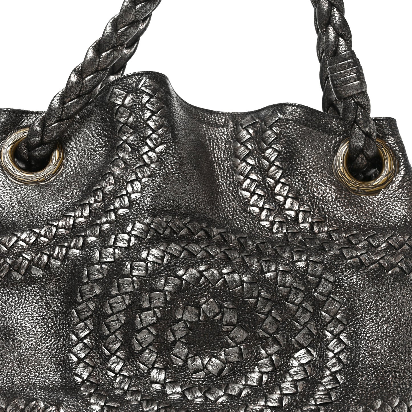 Metallic Cervo Illusion Hobo Bronze