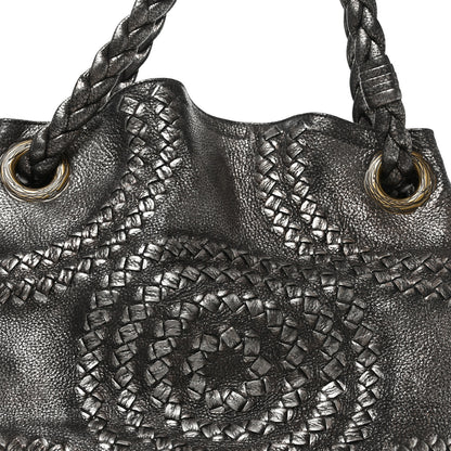 Bottega Veneta Metallic Cervo Illusion Hobo Bronze 9 of 14