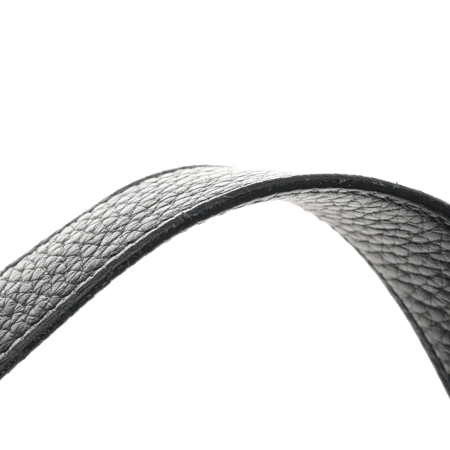 Taurillon Clemence Monochrome Picotin Lock 22 MM Black