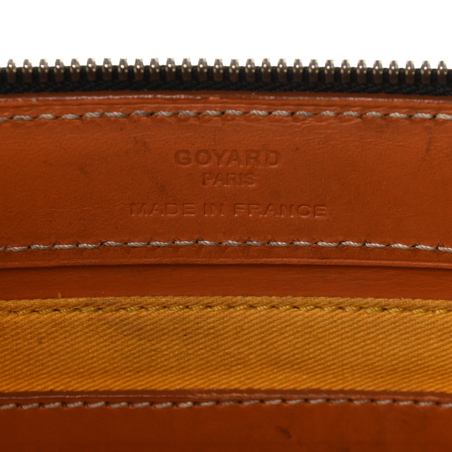 Goyardine Sac Marie Galante MM Black Gold