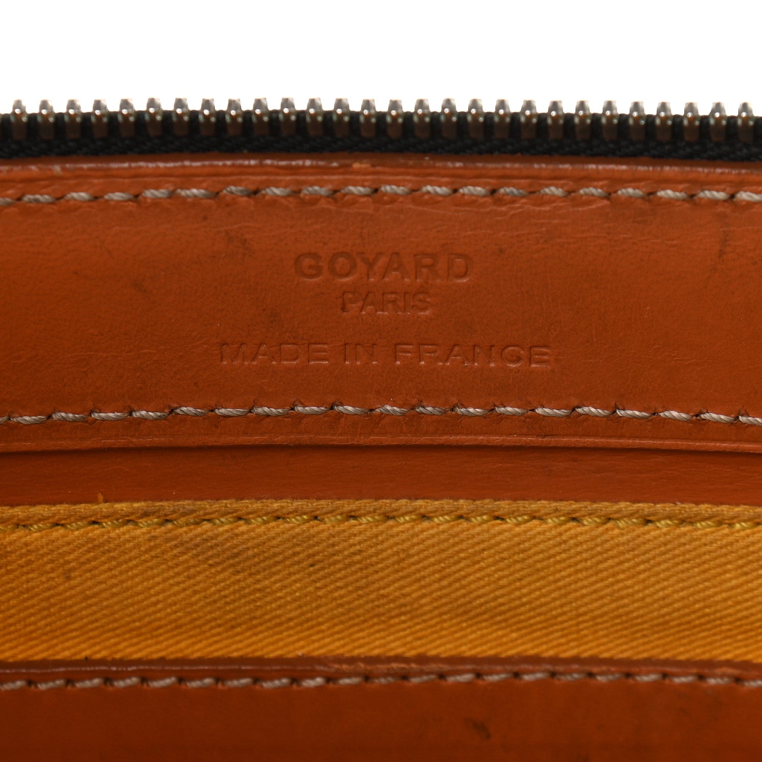 Goyard Goyardine Sac Marie Galante MM Black Gold 5 of 8