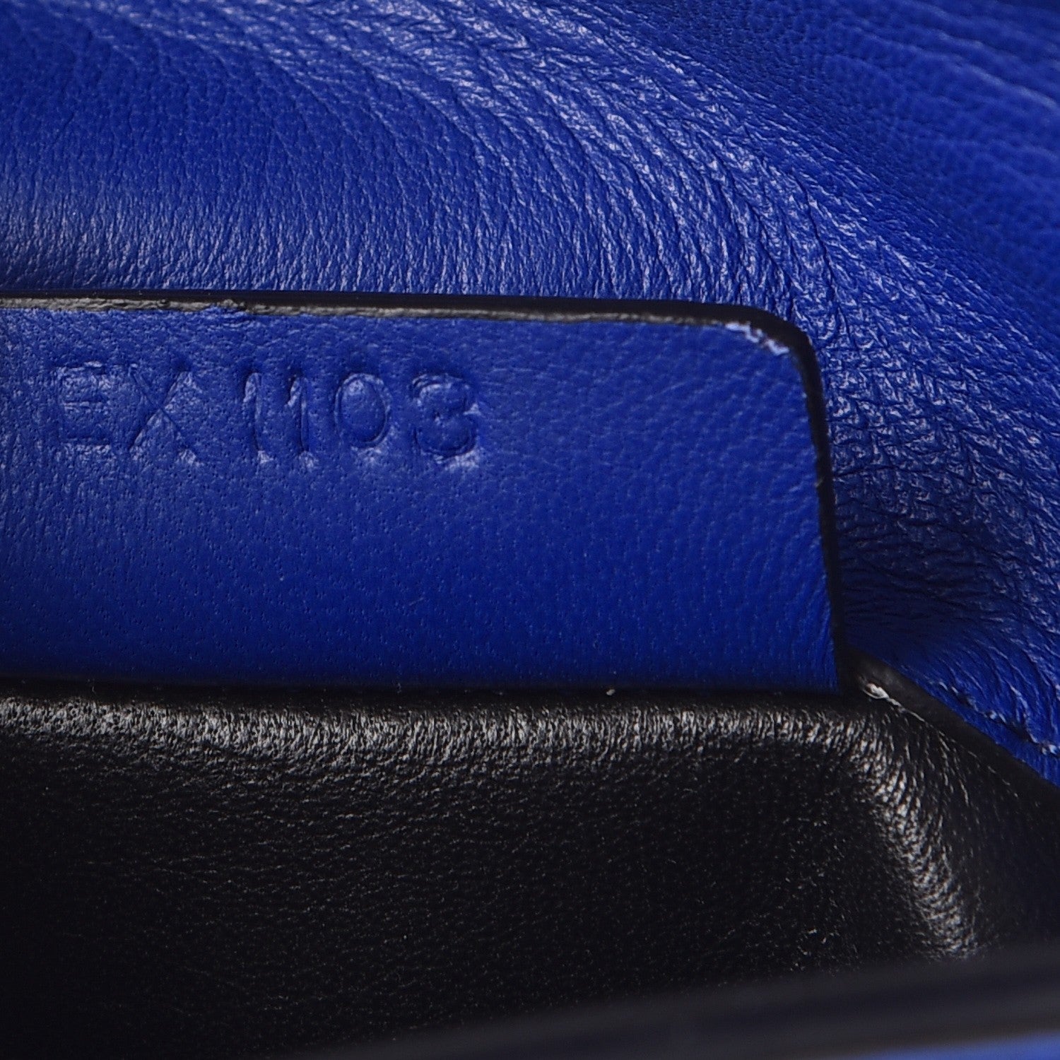 Givenchy Lambskin Medium Shark Lock Envelope Shoulder Bag Blue 8 of 9