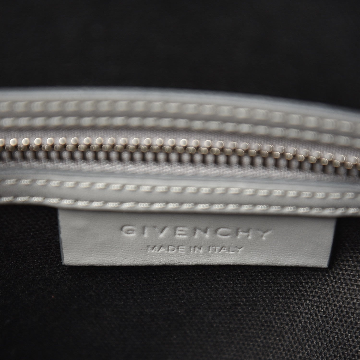 Givenchy Shiny Lord Calfskin Mini Antigona Medium Grey 7 of 8