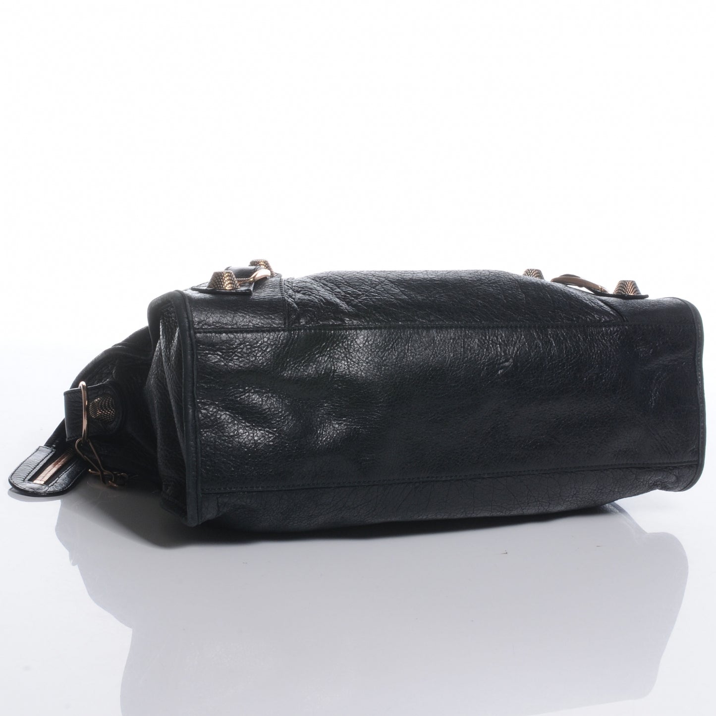 Agneau Giant 21 Rose Gold Hardware City Black